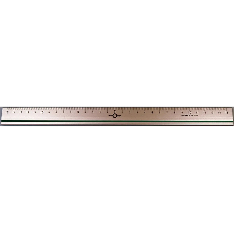 Rumold Metallmassstab Two in One, 30 cm