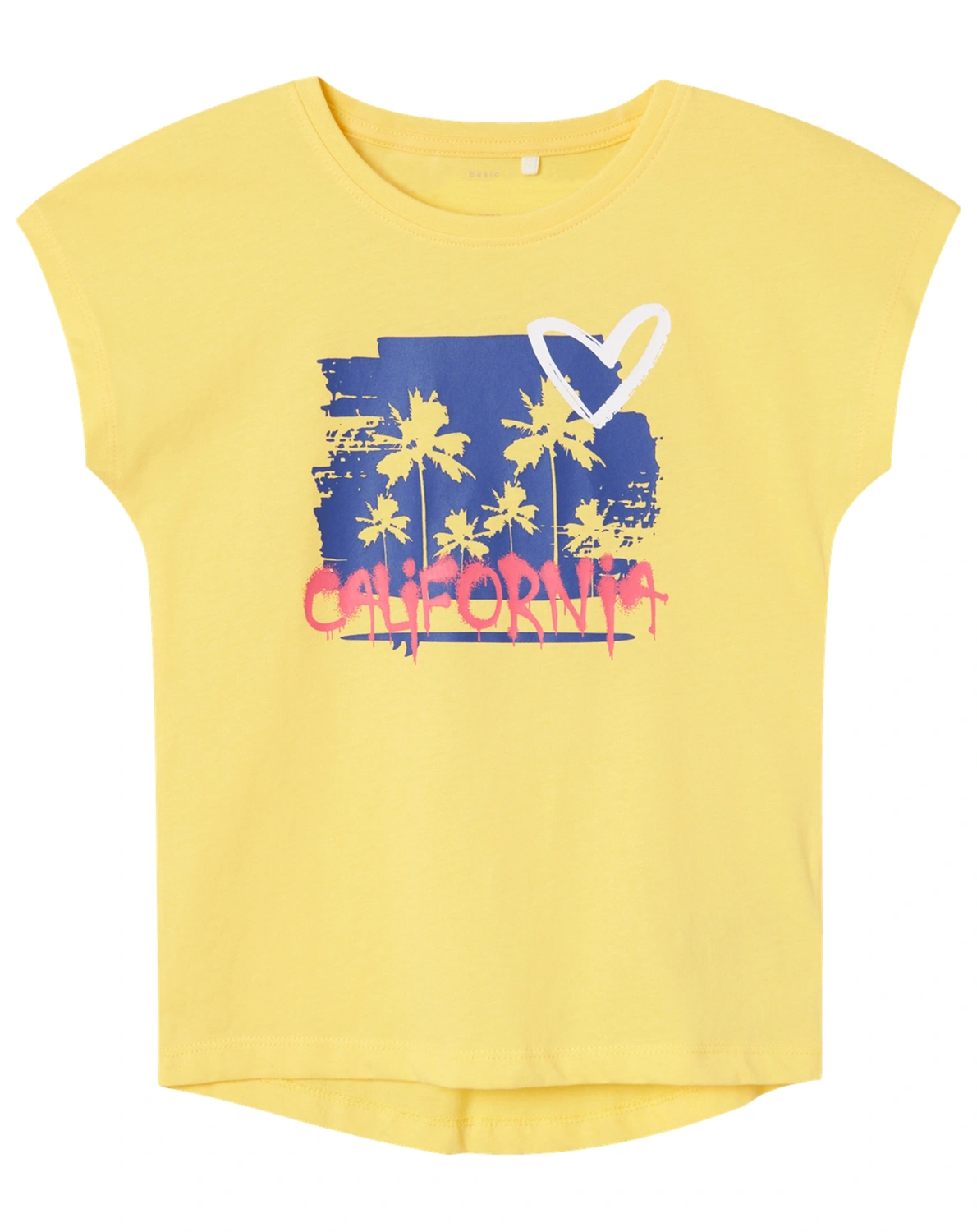 T-Shirt NKFVIOLET CALIFORNIA LOVE in yarrow