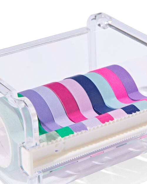 rubans washi dans dévidoir