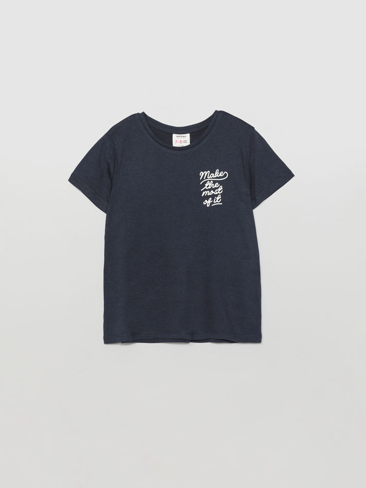 Pacote com 6 camisetas de manga curta, estampadas e lisas - Off-White