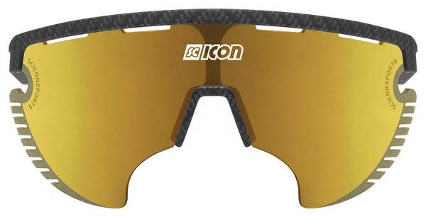 Scicon Sports Aerowing Lamon Lunettes De Soleil De Performance Sportive (Scnpp Multimireur Bronze/Compagnon De Carbone)
