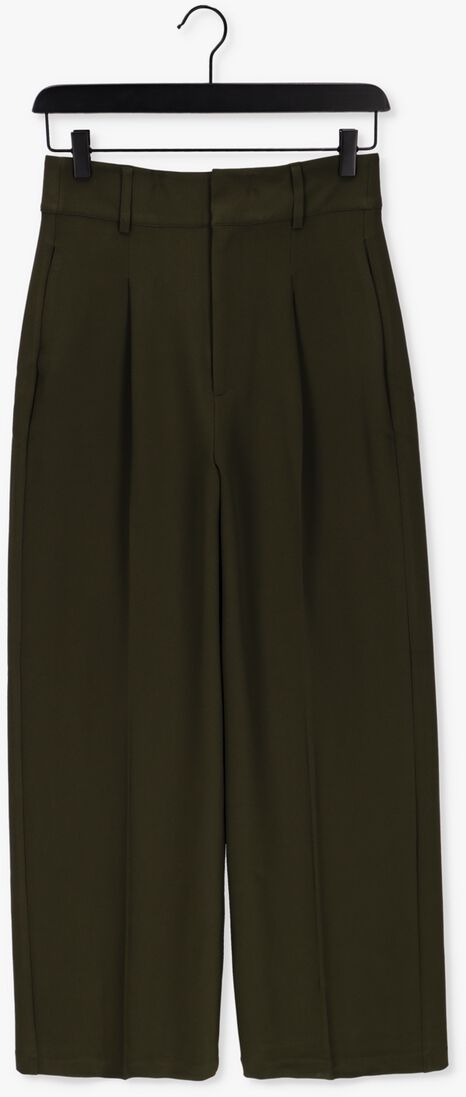 MY ESSENTIAL WARDROBE groene my essential wardrobe pantalon yola high pant