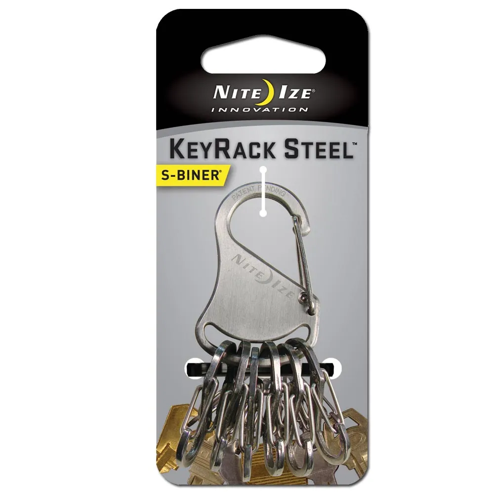 Nite Ize -  Schlüsselanhänger KeyRack Edelstahl