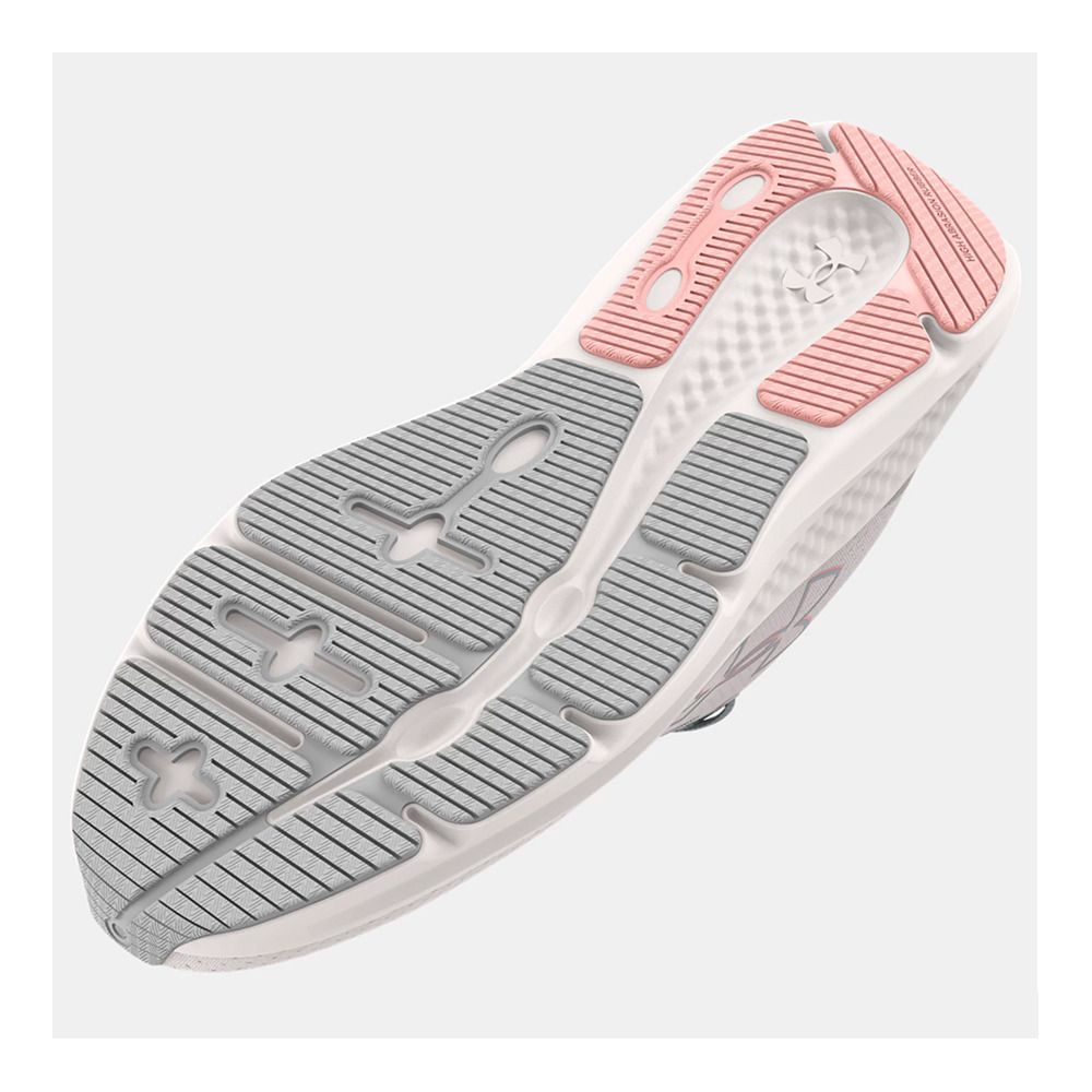 Under Armour CHARGED PURSUIT 3 BIG LOGO - Chaussures running Femme blanc