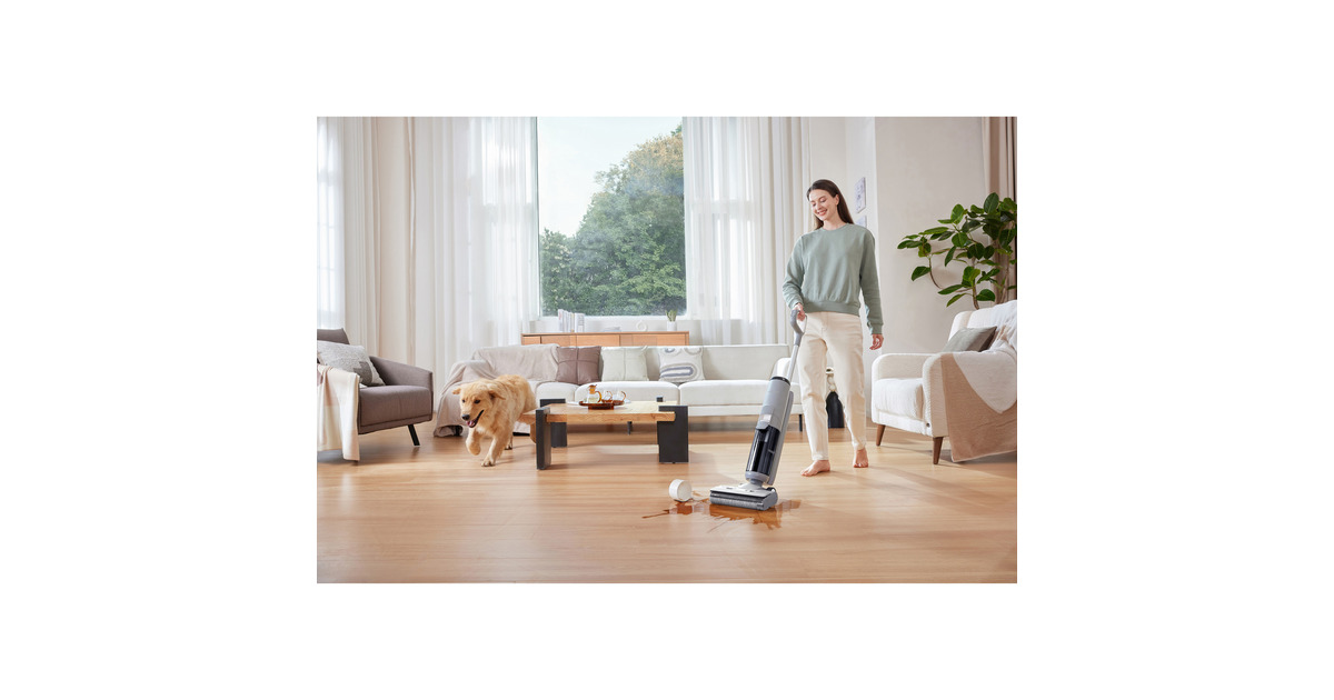 TinecoIFLOOR 5 Breeze - wet & dry vloerreiniger  nat- en droogzuiger  (Wit/grijs)