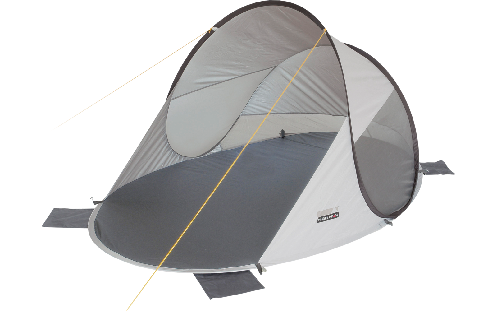 High Peak Calobra 80 Pop Up Strandmuschel 120 x 200 cm dunkelgrau