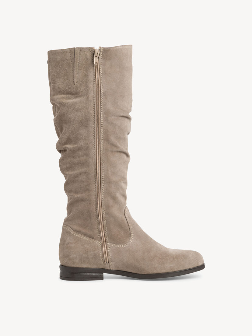 Leren Laarzen - beige