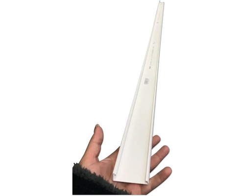 Hager plintgoot bovenstuk 2,0 m voor SL 20x55 mm verkeerswit SL2005529016