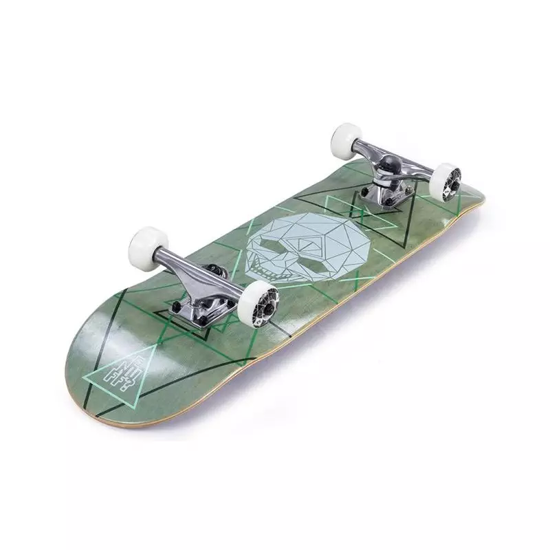 Skateboard complet Enuff Geo Skull Green 32x8