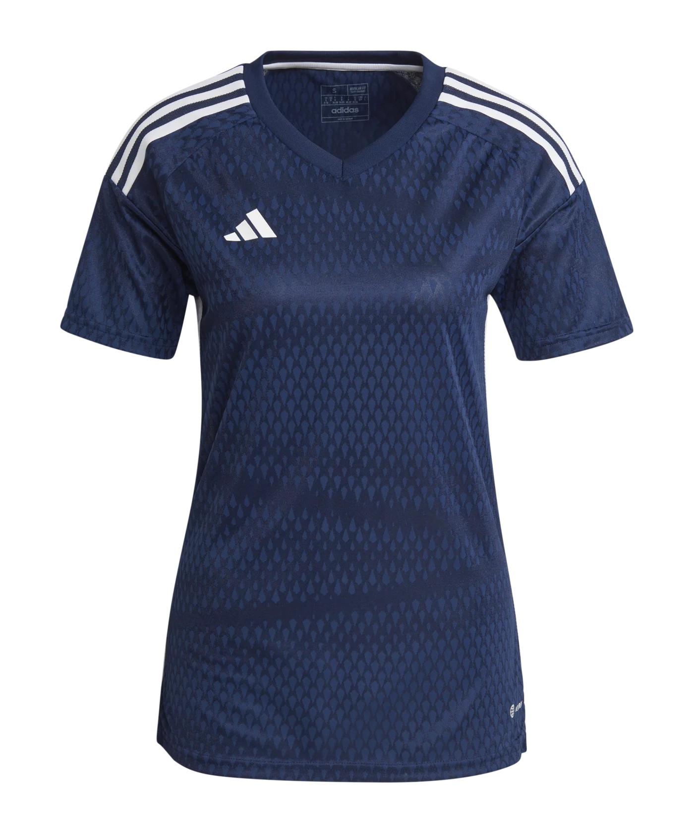 adidas Tiro 23 Competition Match Trikot Damen Blau Weiss