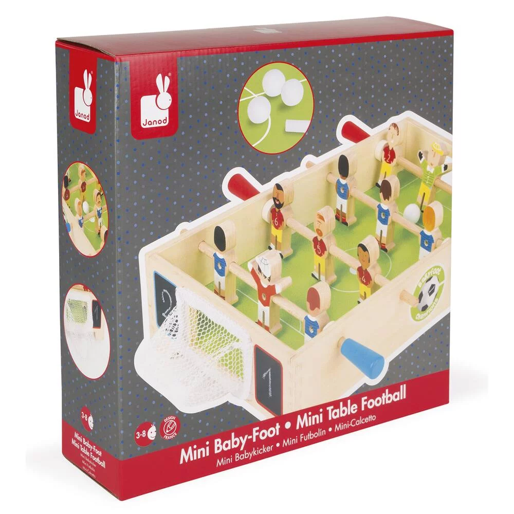 MINI BABYFOOT CHAMPIONS - EN BOIS