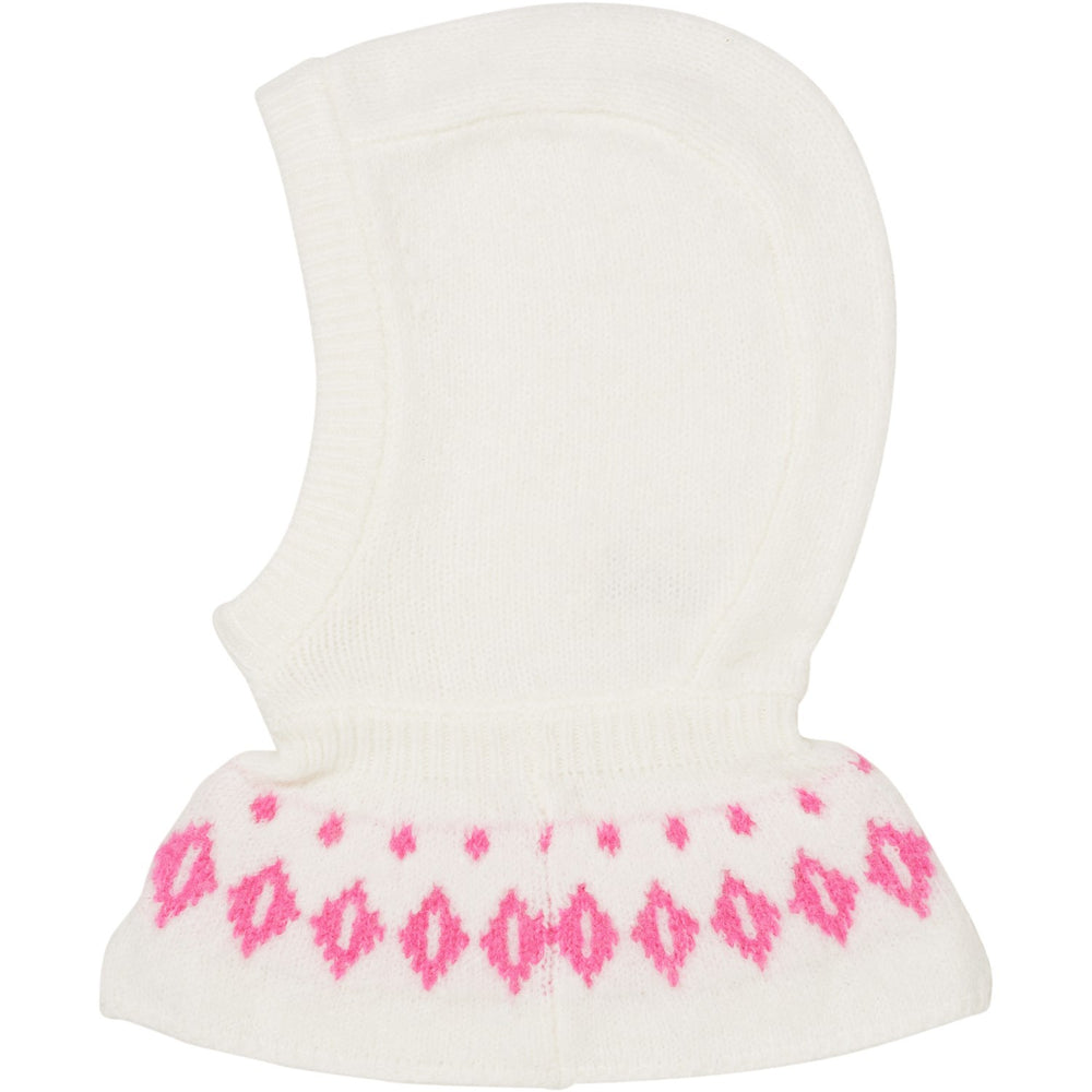 Køb COPENHAGEN COLORS Creme/Bubblegum Combi Wool Island Elefanthue
