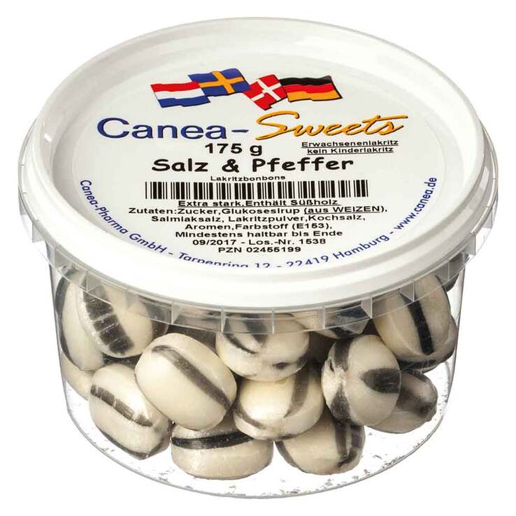 Salz und Pfeffer Lakritz, 175 g