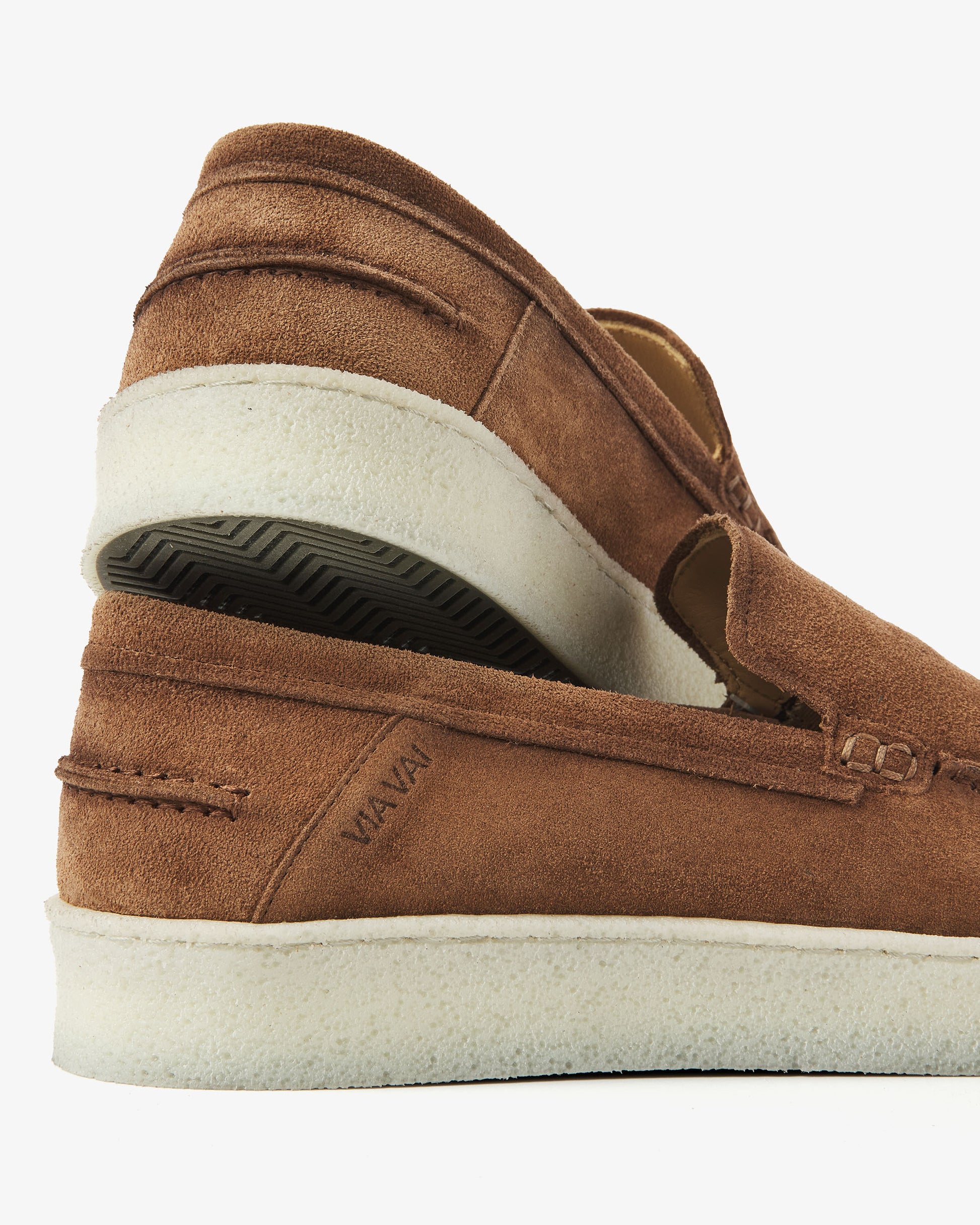 VIA VAI cognac heren loafers Zane Tyler
