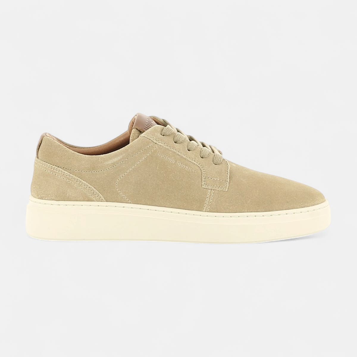 Baskets basses Homme en cuir beige