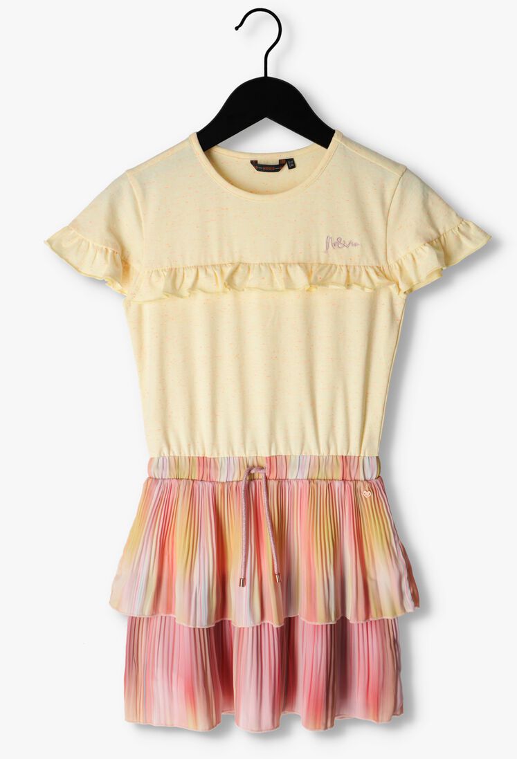 NONO roze nono mini jurk melany combi dress jersey