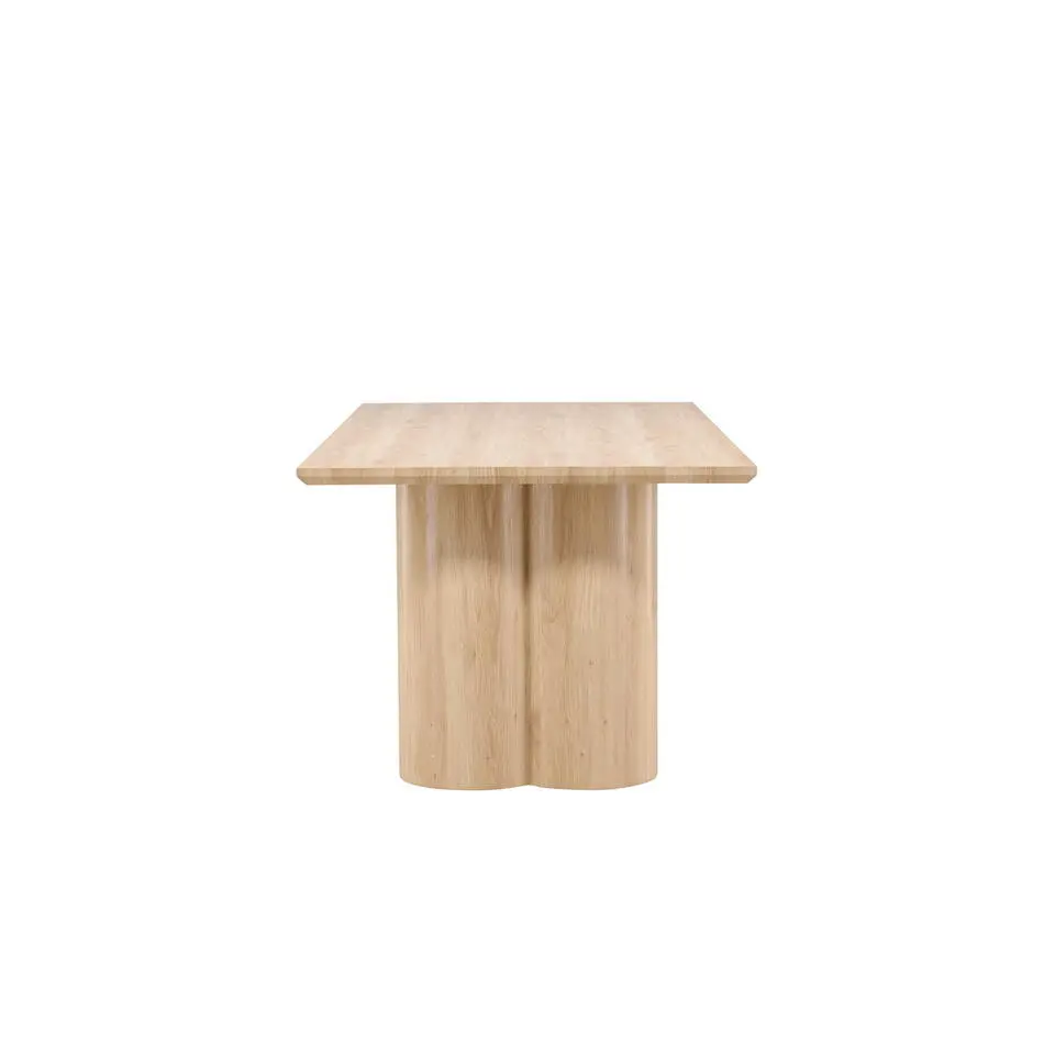Eettafel Naturel 210cm - Fineer - 6-8 Personen - Tafel Olivia