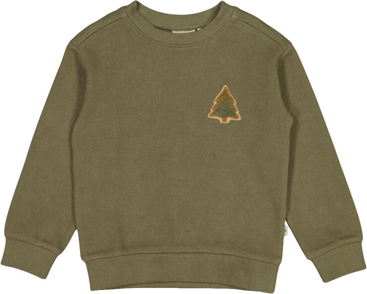Wheat Sweatshirt Plys Juletræ Badge Dry pine