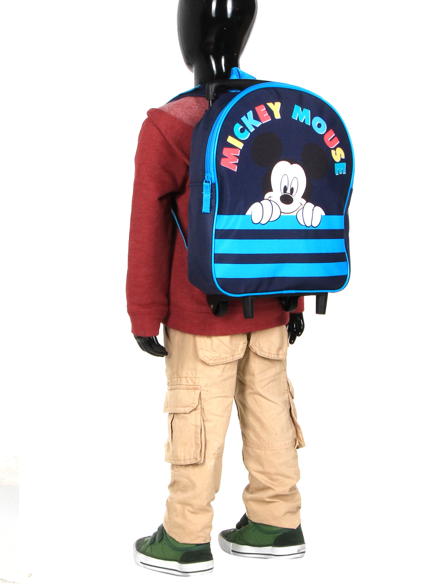 Sac À dos À roulettes Mickey Stripes