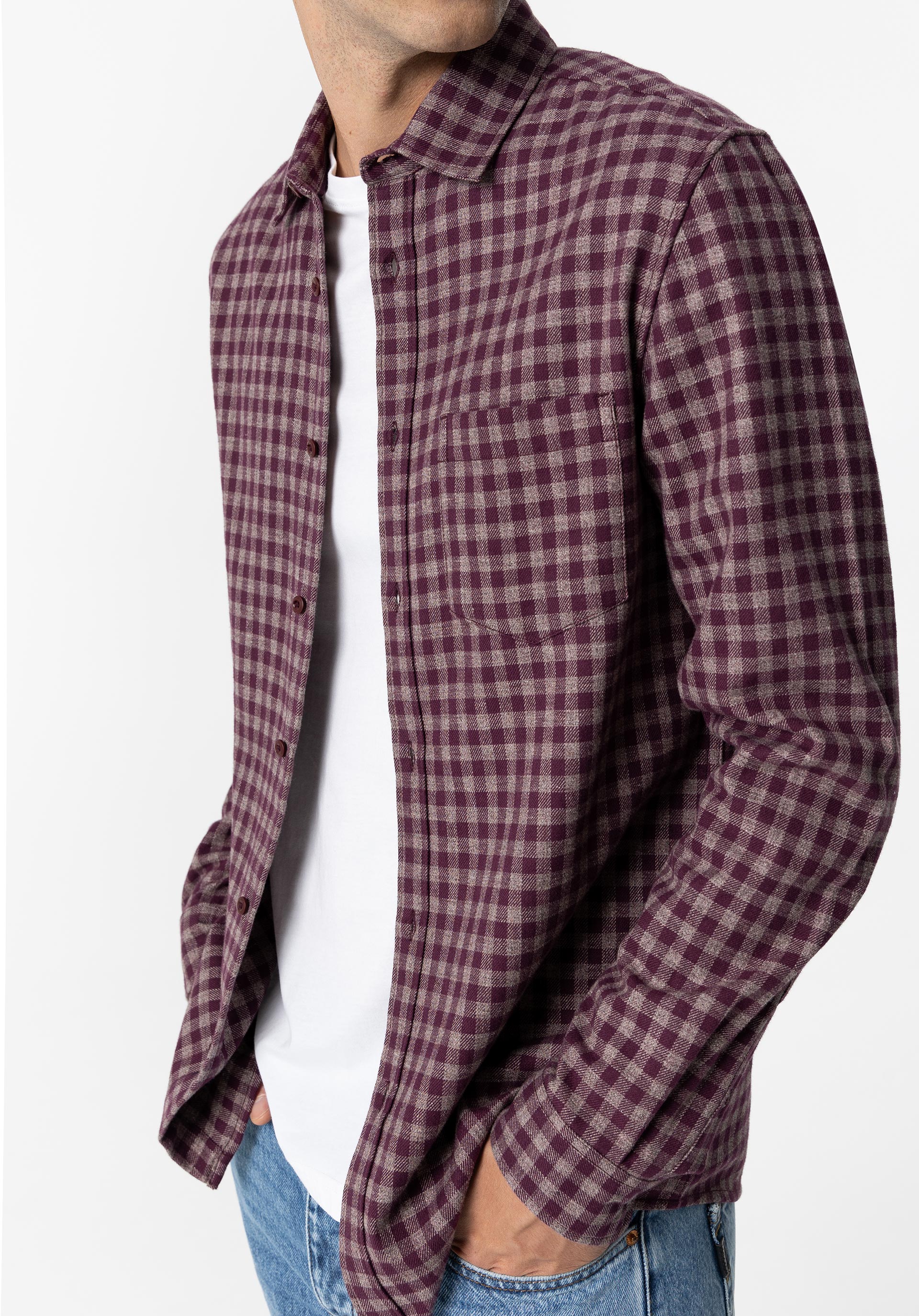 Camisa Regular Fit Flanela Xadrez