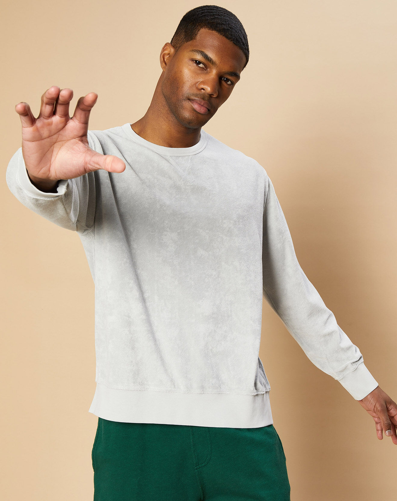 Hartford Sweat en éponge stone