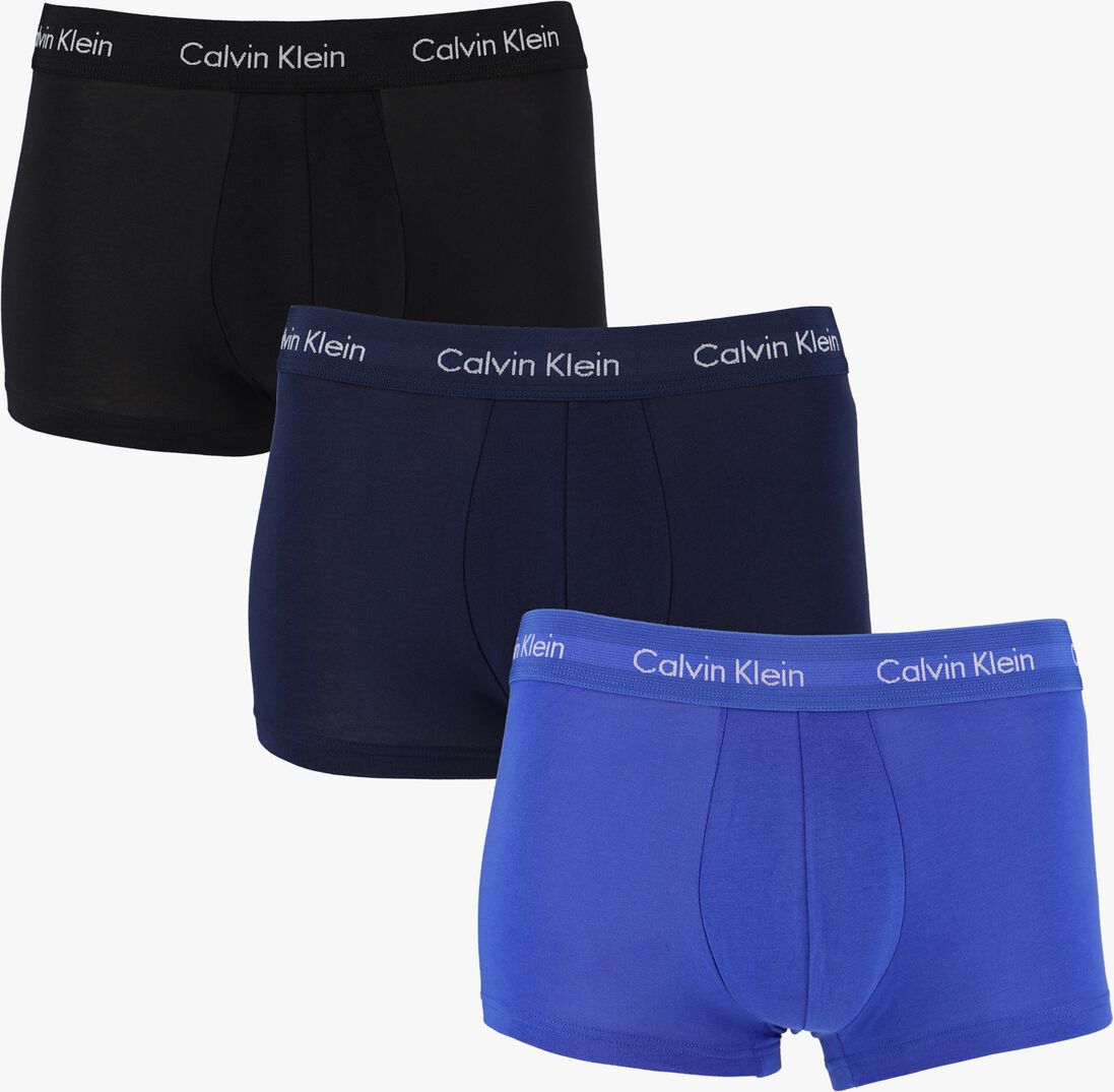 CALVIN KLEIN UNDERWEAR multi calvin klein underwear boxershort 3-pack low rise trunks