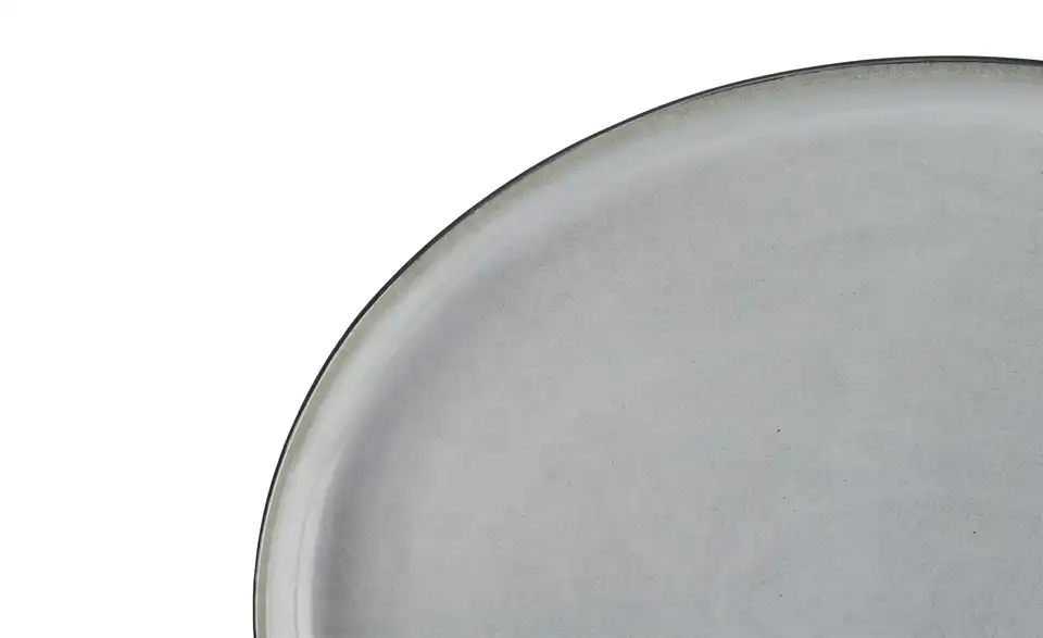 Peill+Putzler Servierplatte Como Schwarz, matt, Grün 30 cm