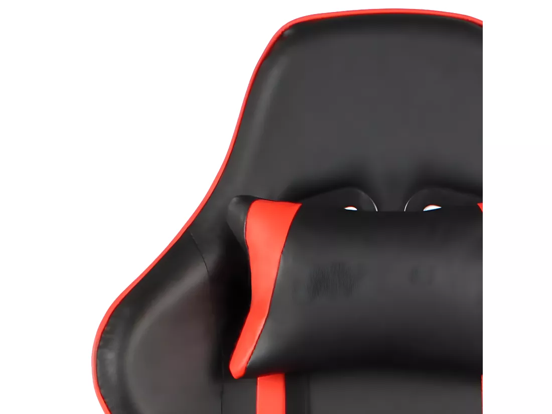 Chaise de jeu pivotante Rouge PVC