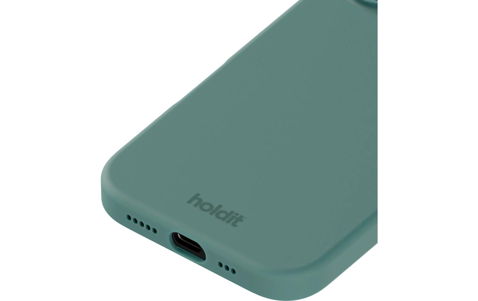 Back Cover Silicone iPhone 16 Plus GrünSchutzhülle für das Apple iPhone 16 Plus