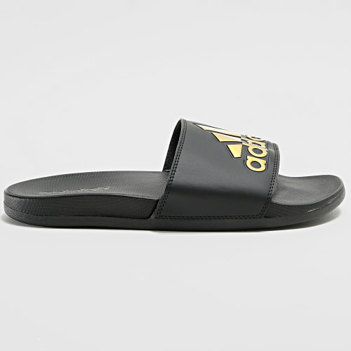 Claquettes Adilette Comfort GY1946 Noir Doré