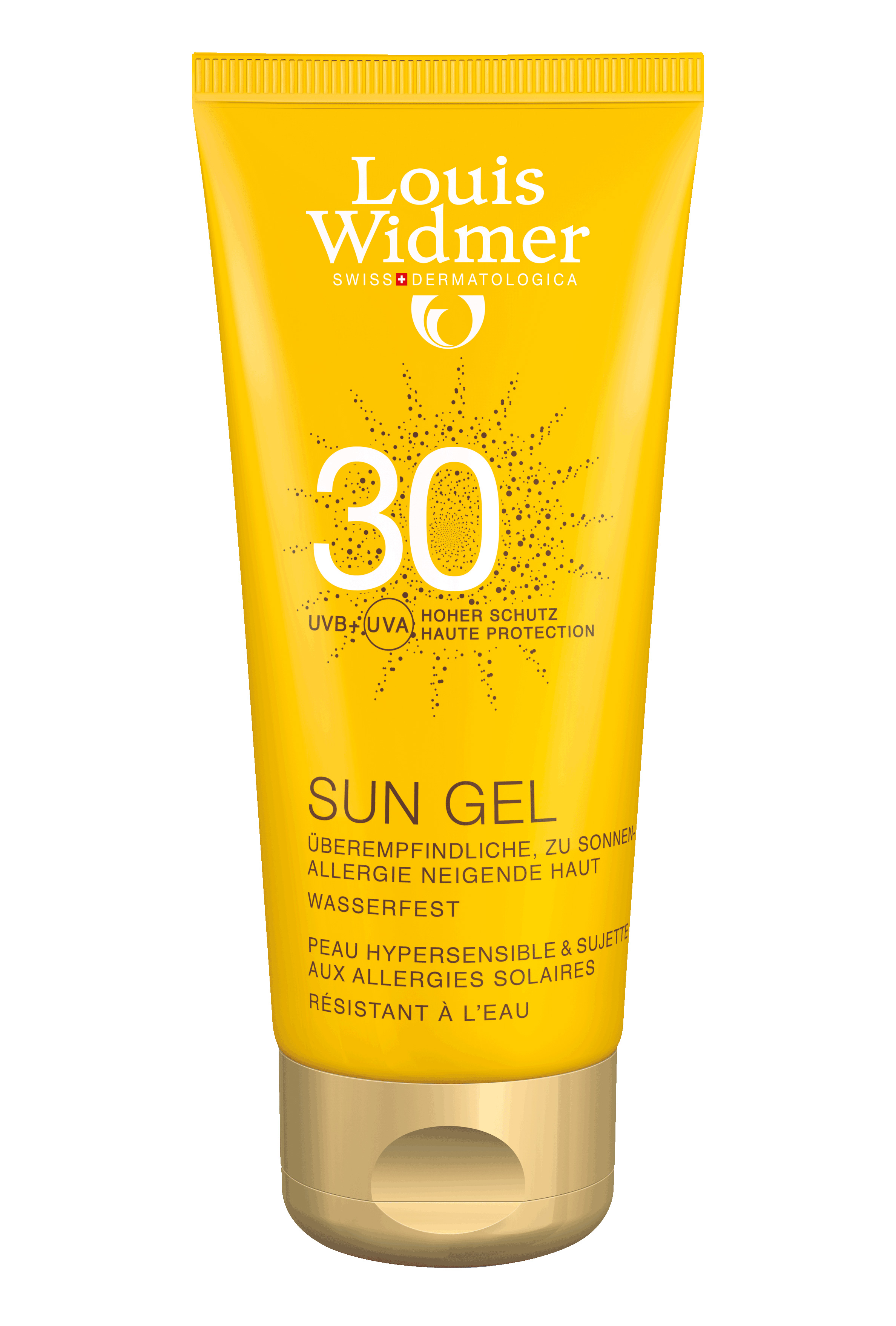 LOUIS WIDMER Sun Gel Gel LSF30 ohne Parfum 100 ml