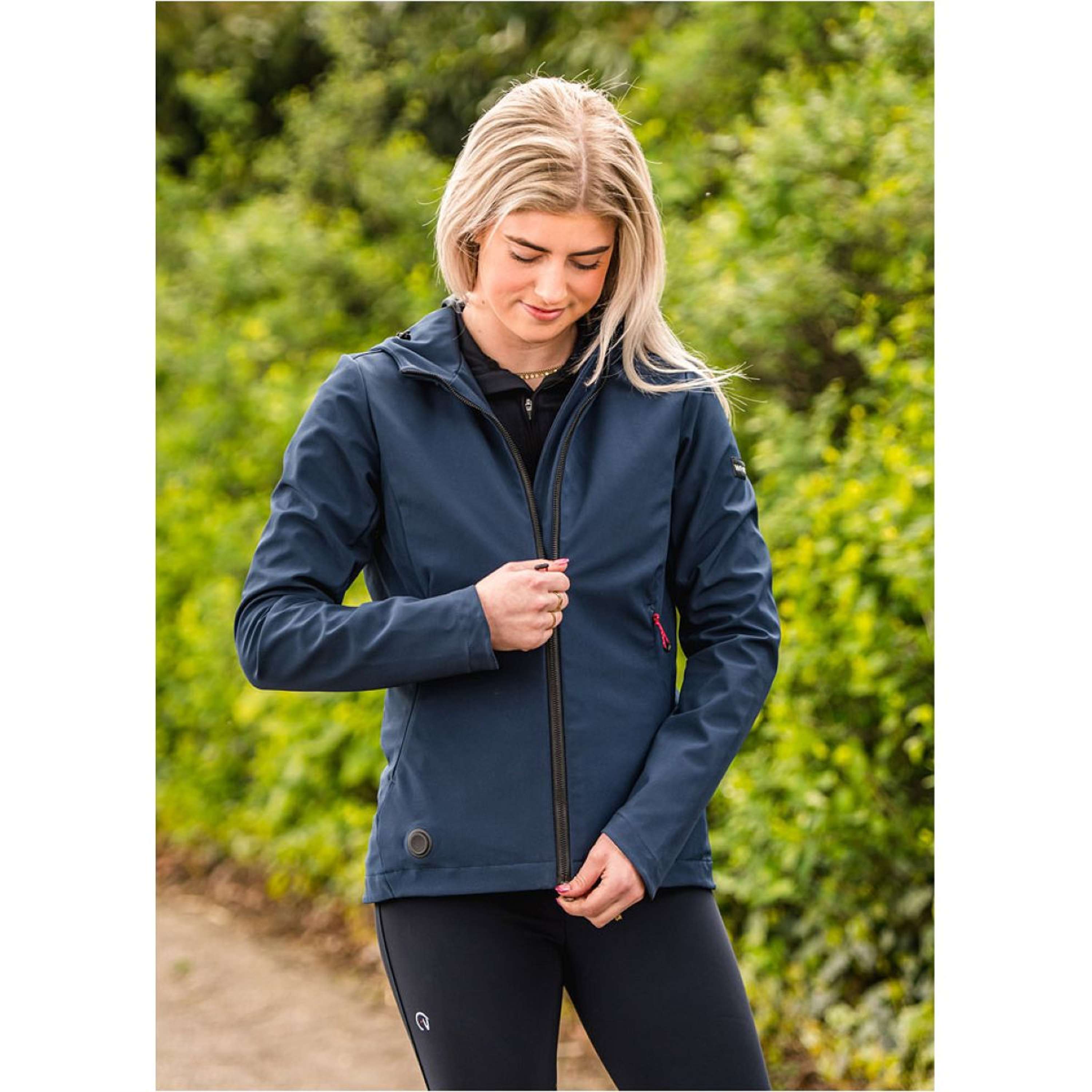 WHIS Verwarmde Jas Softshell Coach Dark Navy