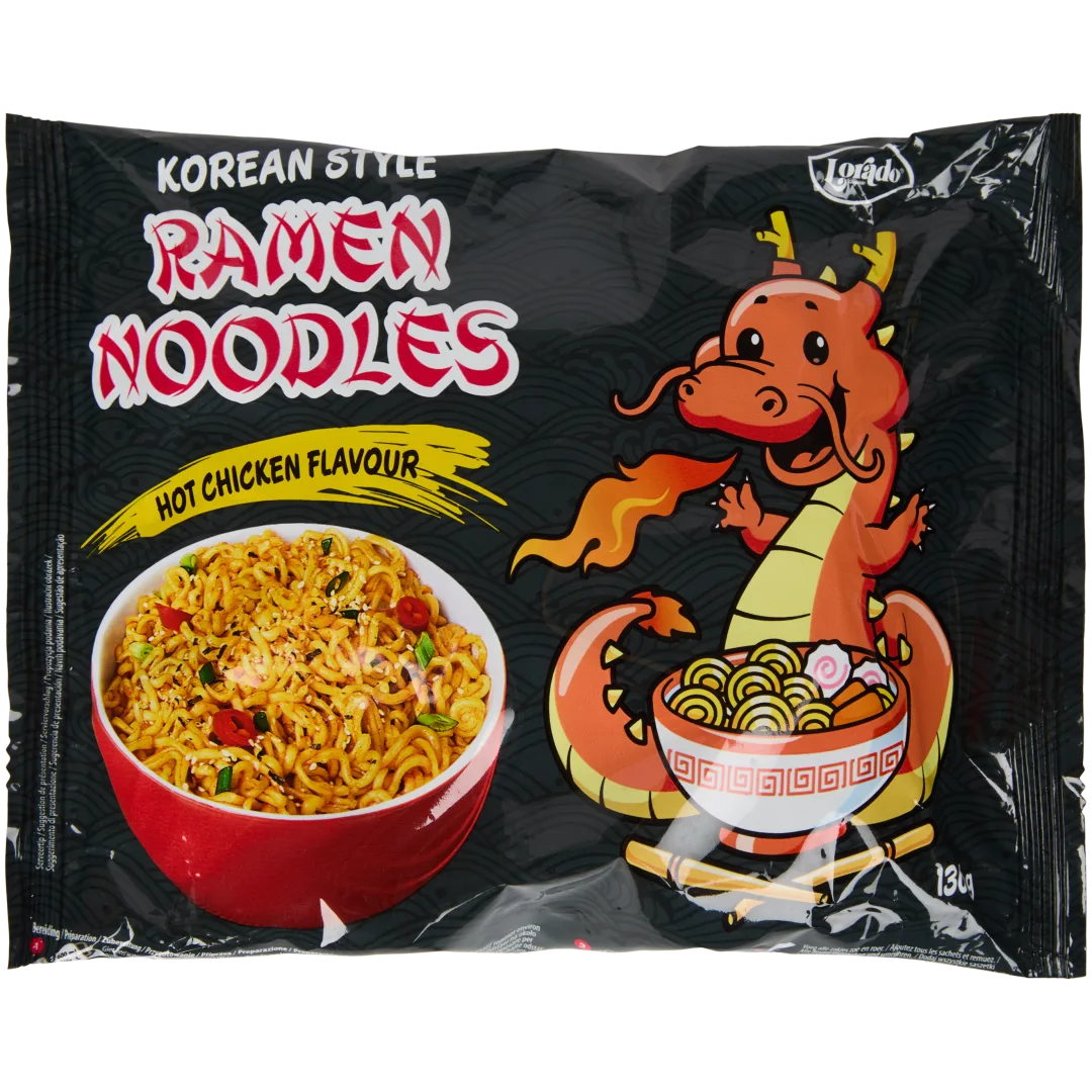 Koreaanse ramen noodles Hot Chicken 136 gram