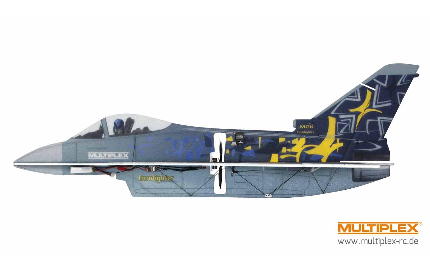 Eurofighter Indoor Edition BausatzIndoor Shockflyer Jet Baukasten