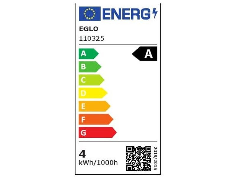 EGLO Leuchten Lampe 3.8 W E27 Warmweiss LED-Leuchtmittel mit klarem Glas