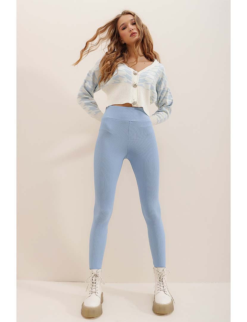 Women's Blue Leggings
