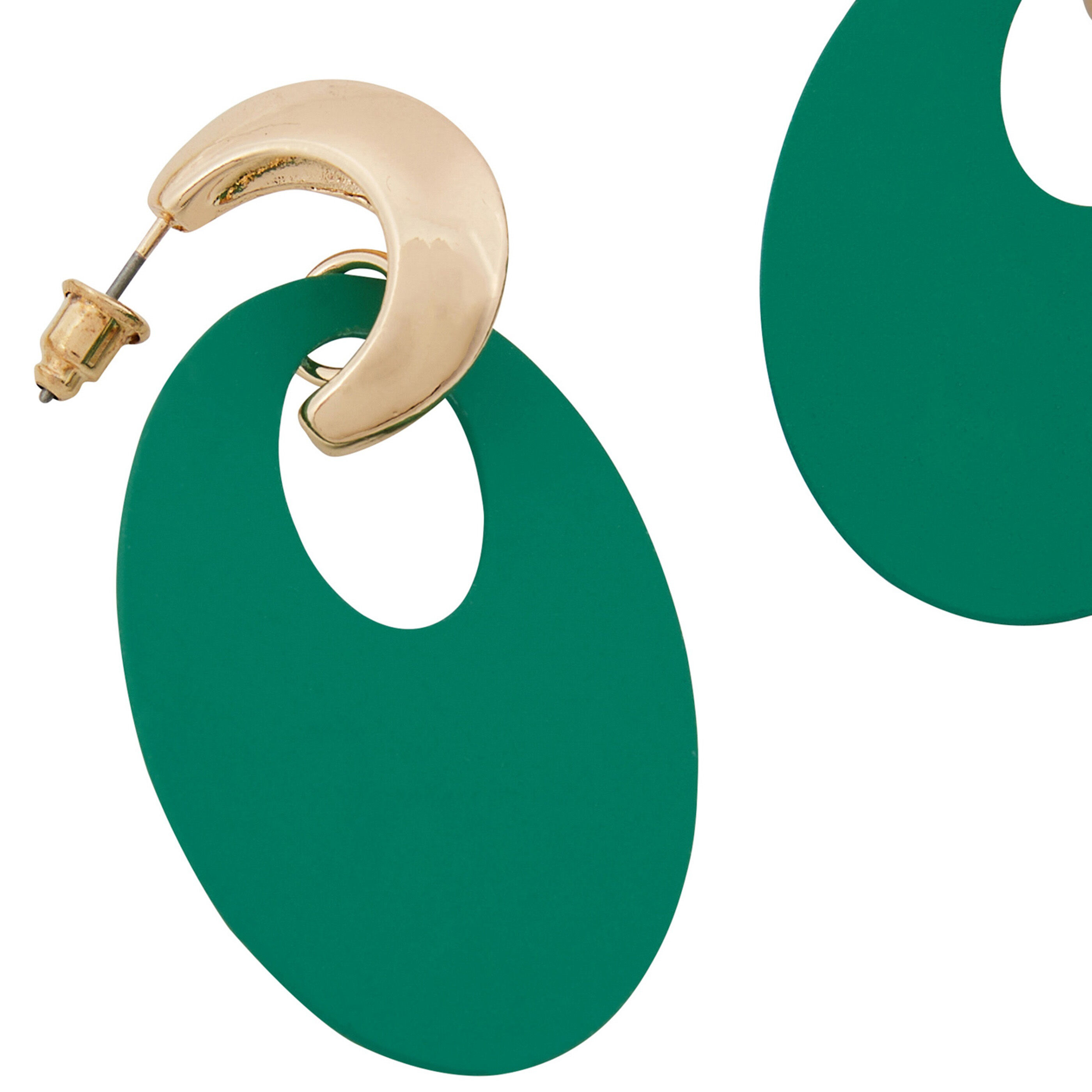Boucles d'oreilles ovales - BIJOUX