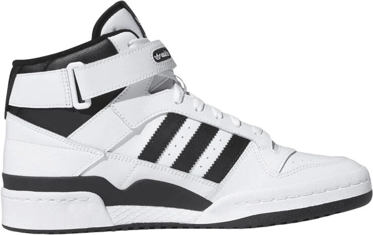 adidas forum mid Ftwwht/cblack/ftwwht