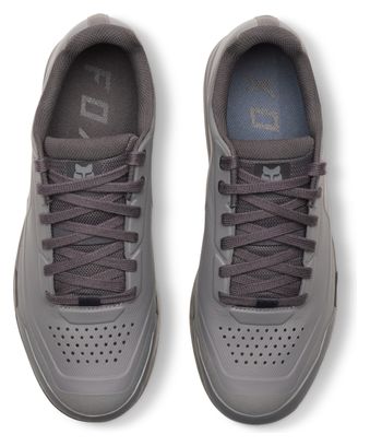 Chaussures VTT Pédales Plates Fox Union Flat Gris
