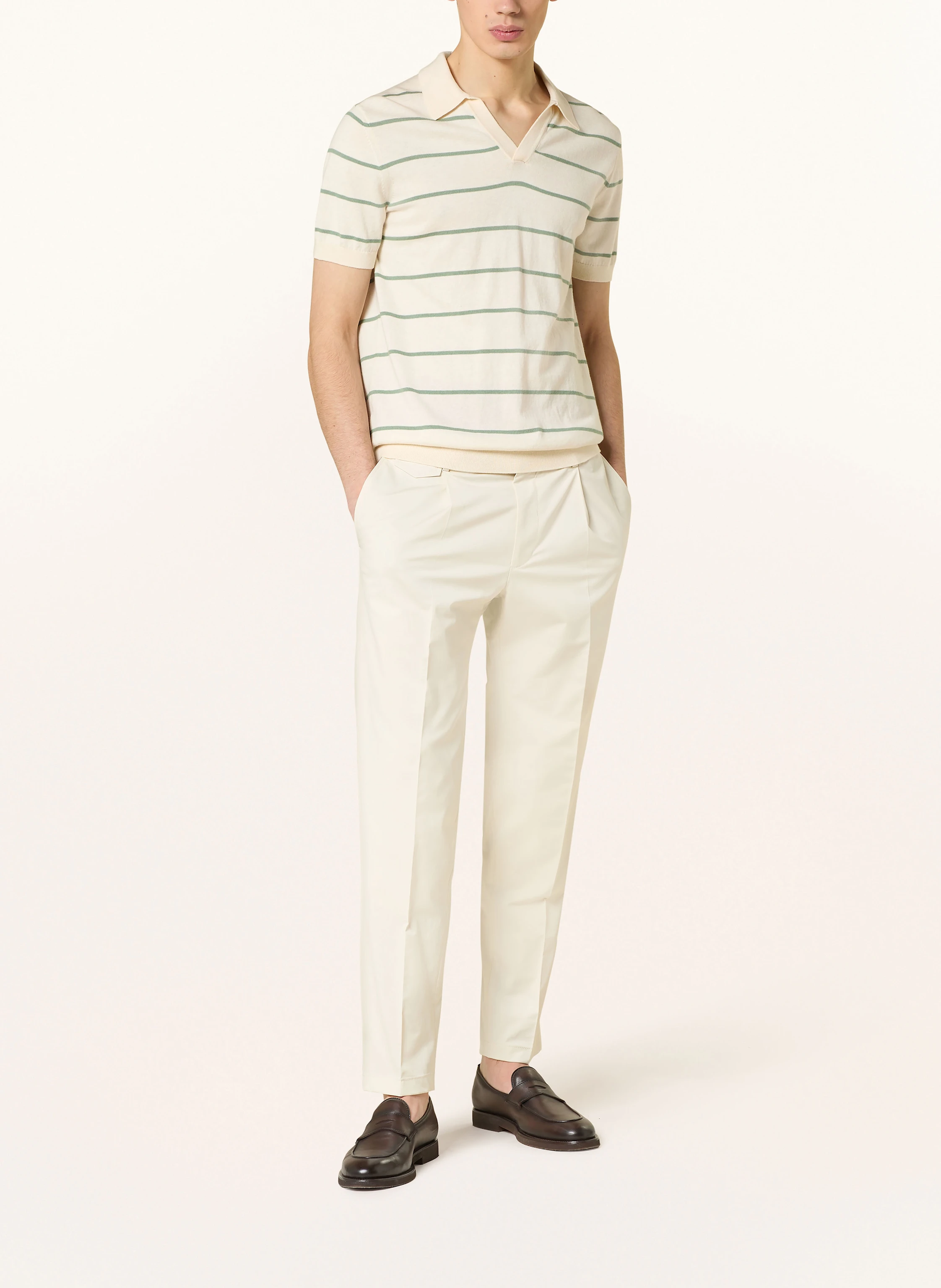 windsor. Strick-Poloshirt CASHMILO