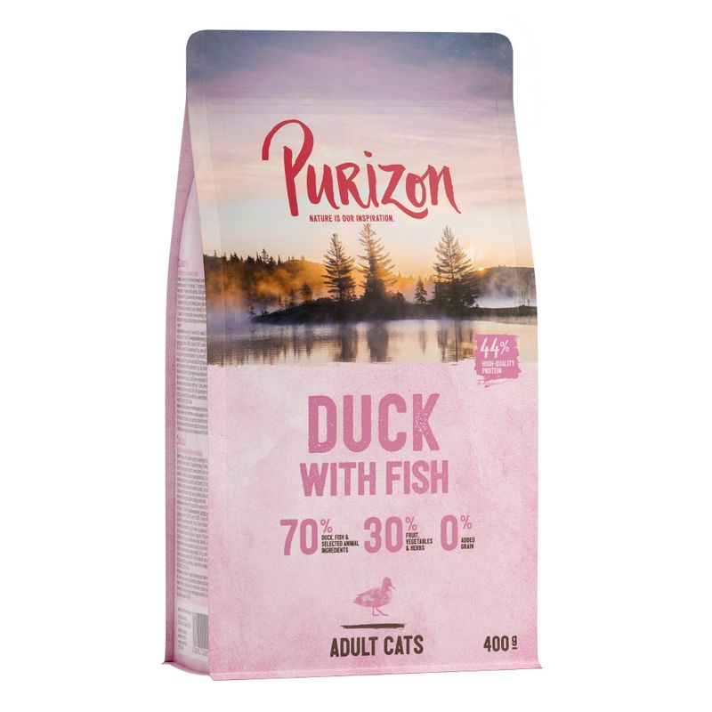 Purizon Adult, canard & poisson - sans céréales