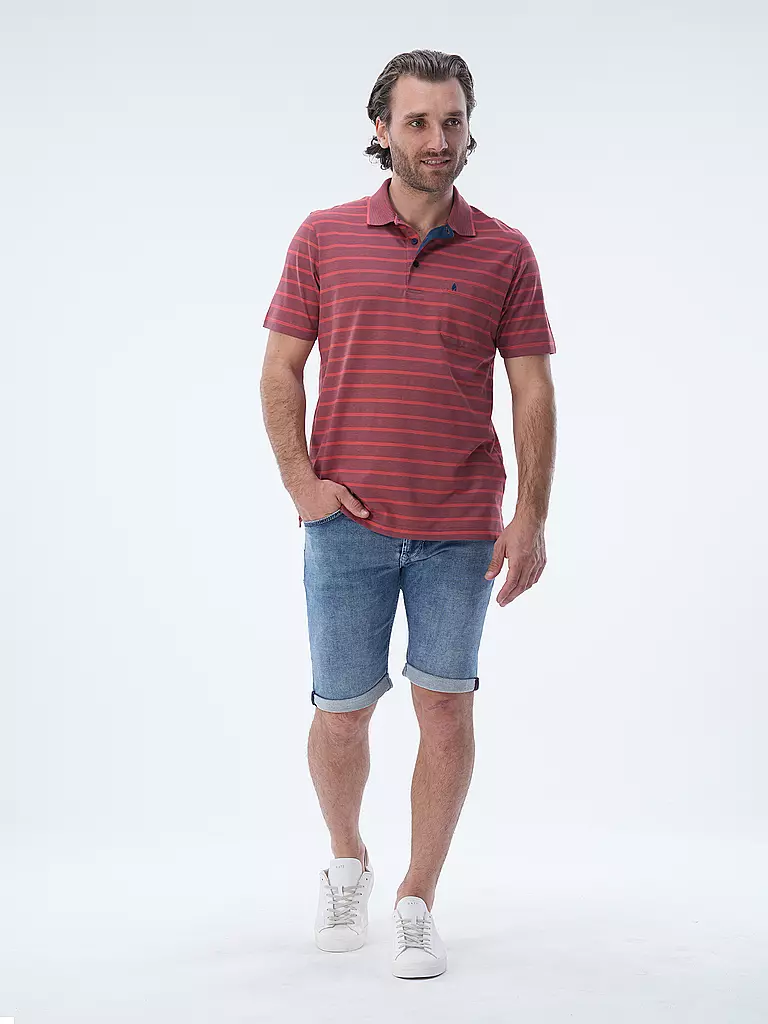 RAGMAN Poloshirt rot
