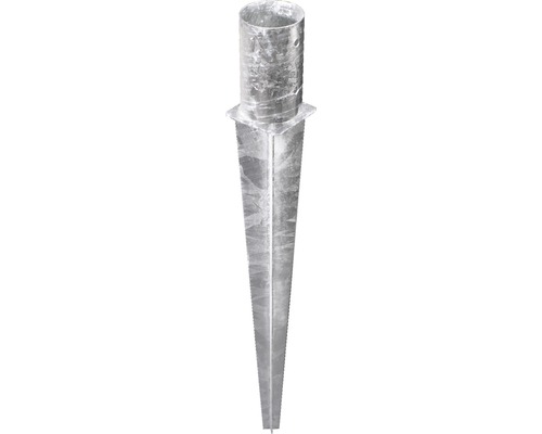 Inrij-grondbus 81 x 150 x 600 mm, thermisch verzinkt, 1 stuk