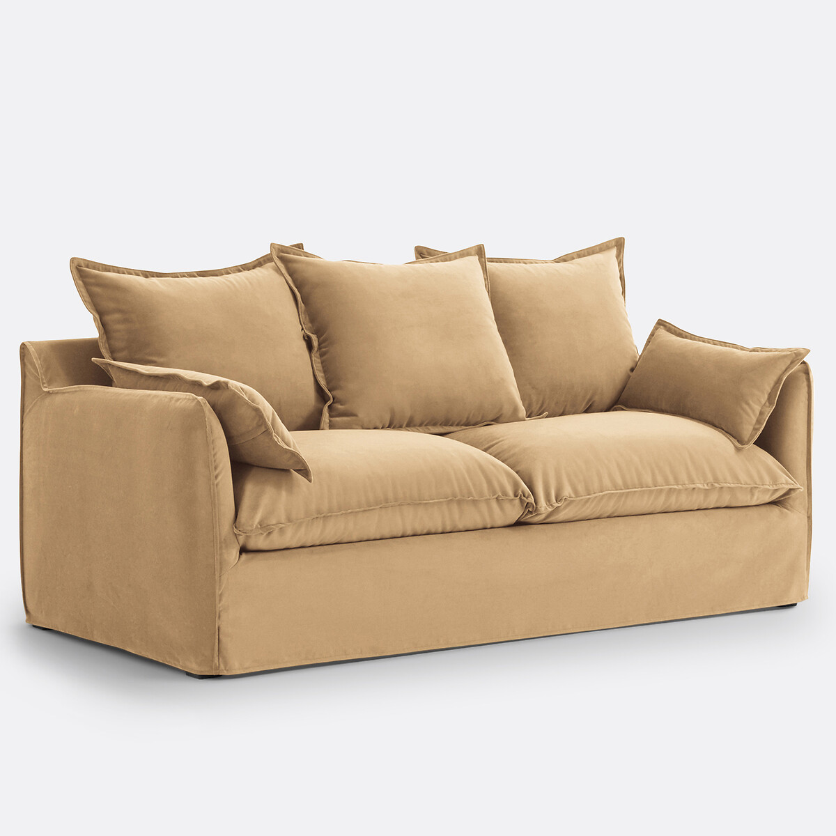 LA REDOUTE INTERIEURS<br>Banco em fluweel, Odna
