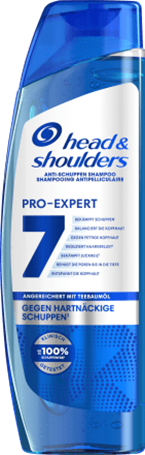 Head & Shoulders Shampoo Anti-Schuppen ProExpert 7 gegen hartnäckige Schuppen, 250 ml