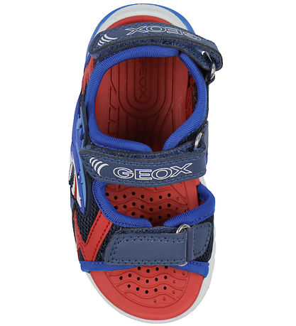Geox Sandalen m. Leicht - Ciberdron - Navy/Rot