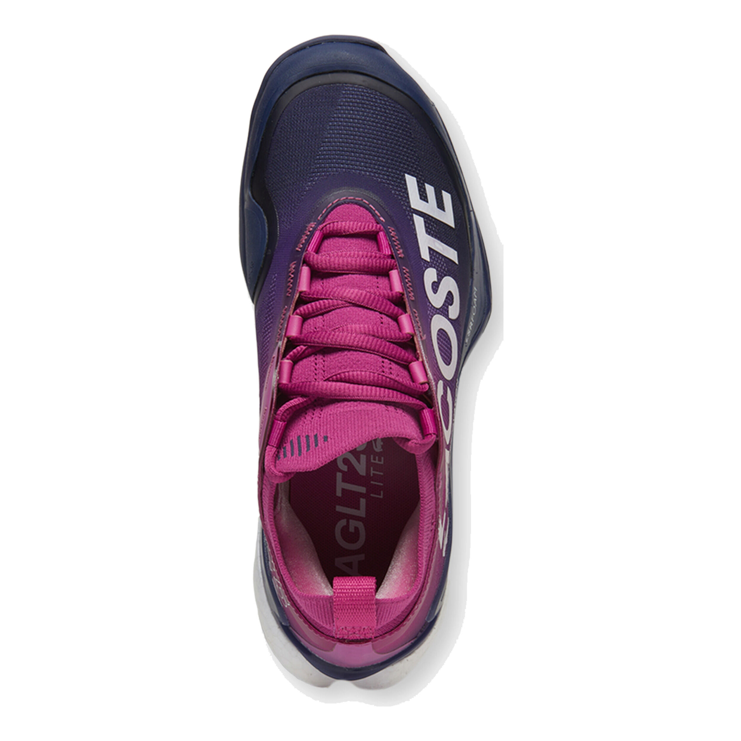 Lacoste AG-LT LITE Chaussure Terre Battue Femmes - Pink , Bleu Foncé