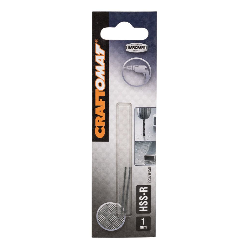 BOR CRAFTOMAT HSS-R 1,0MM 2STK