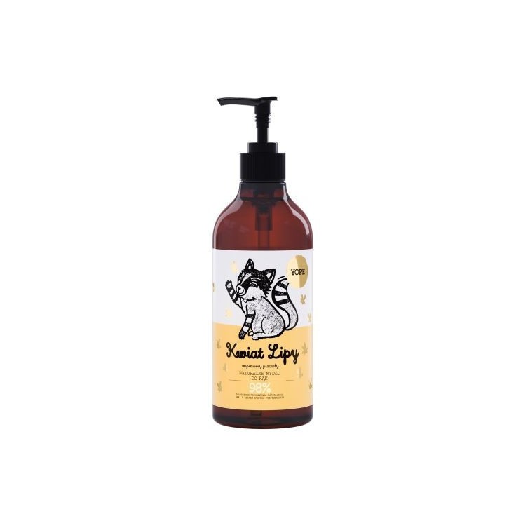 YOPE Vloeibare zeep Lindebloem 500 ml
