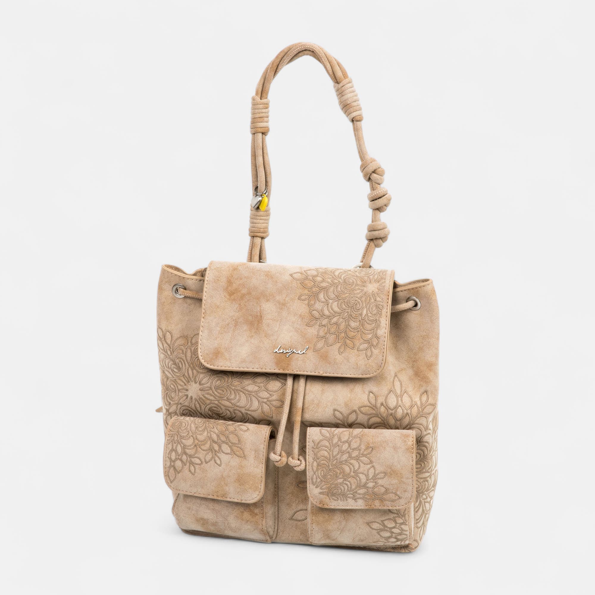 Sac à dos beige